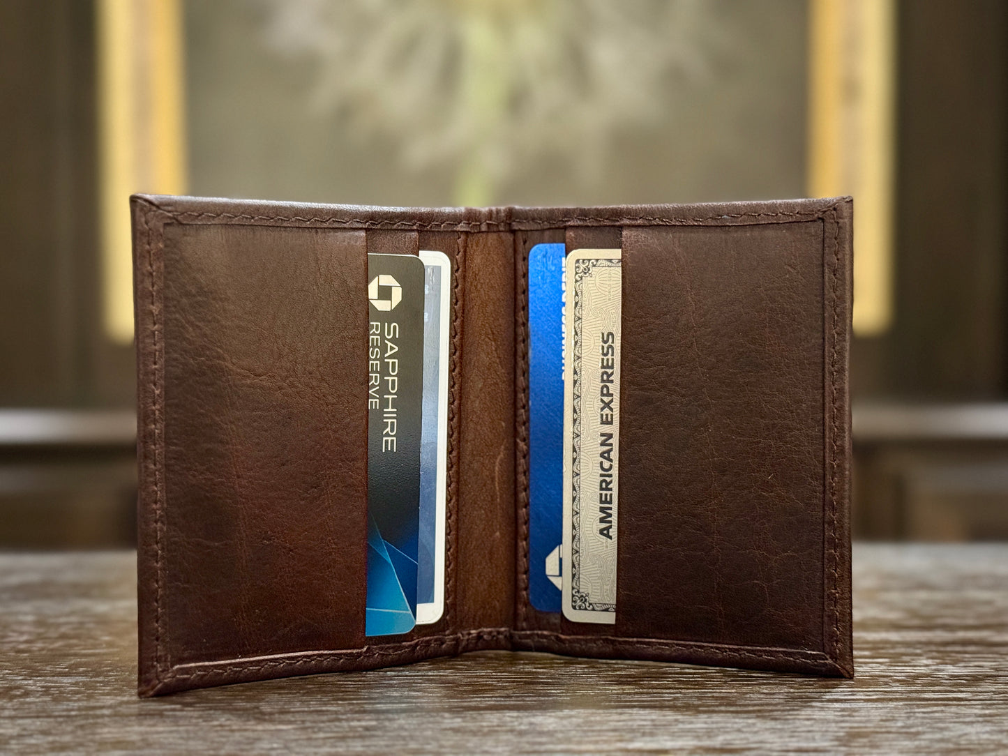 Slim Leather Wallet
