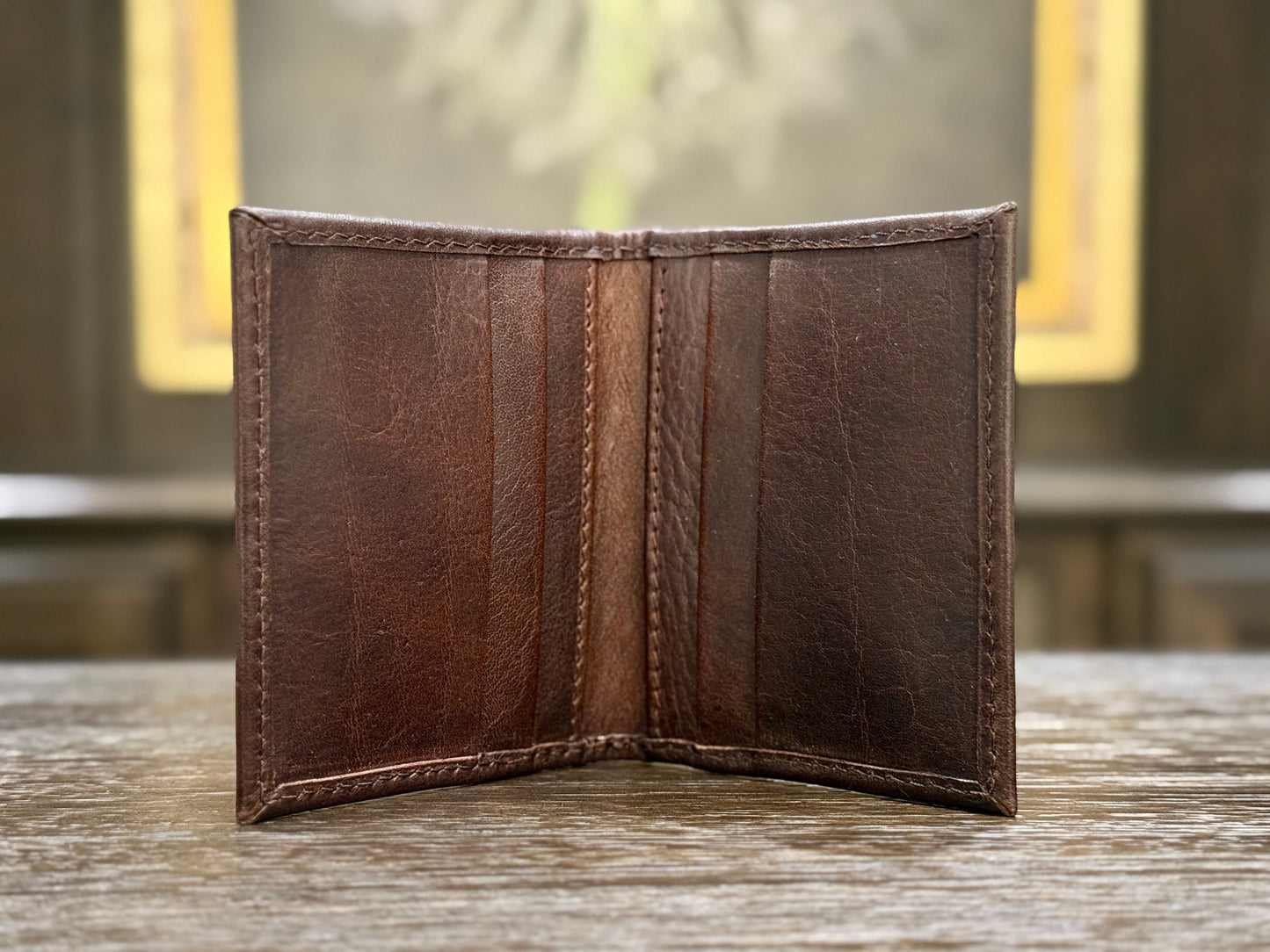 Slim Leather Wallet